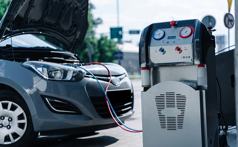 شحن مكيف السيارة