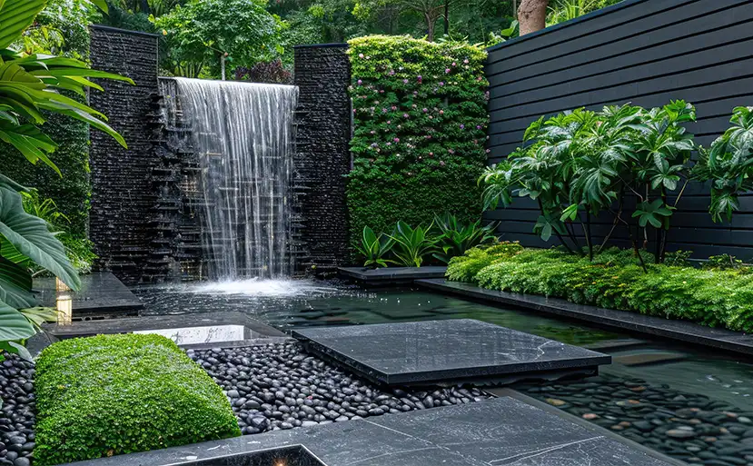 ديكور شلالات