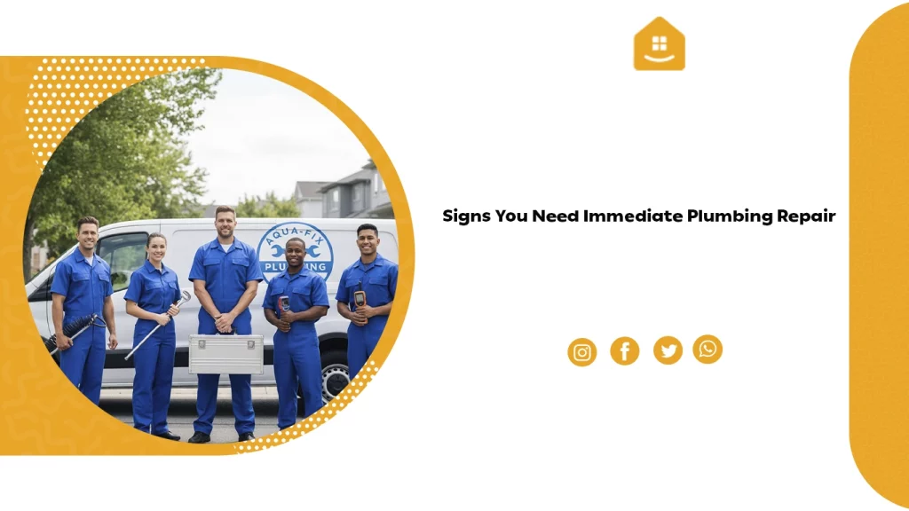 Signs You Need Immediate Plumbing Repair