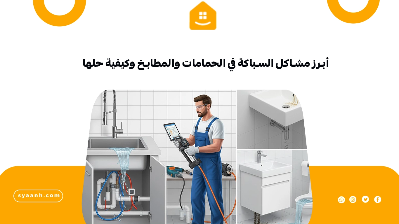 أبرز مشاكل السباكة في الحمامات والمطابخ وكيفية حلها