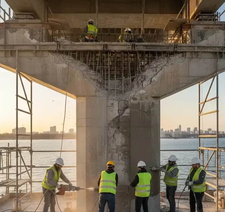 concrete repair contractors​